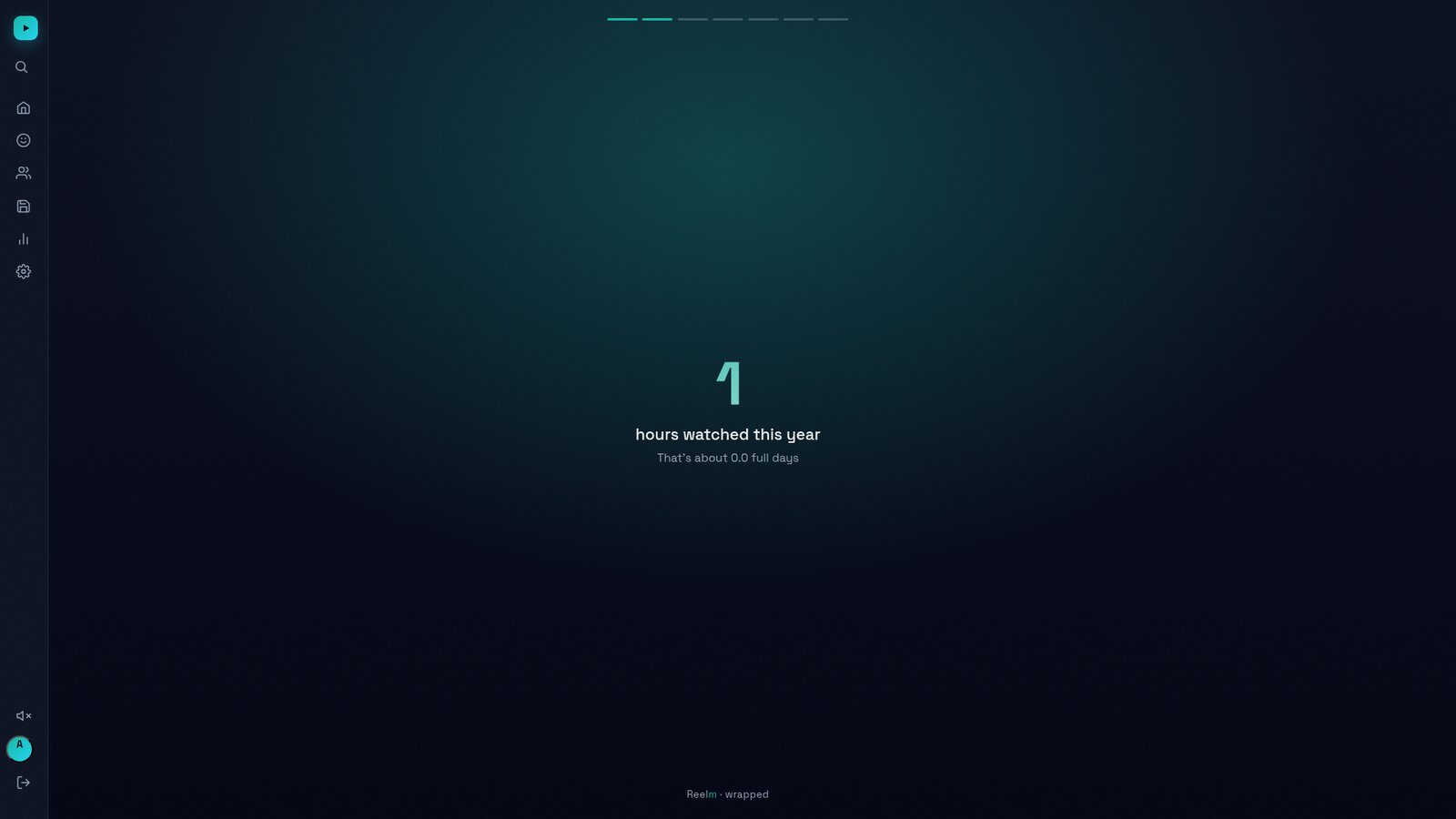 Spotify-style Wrapped recap