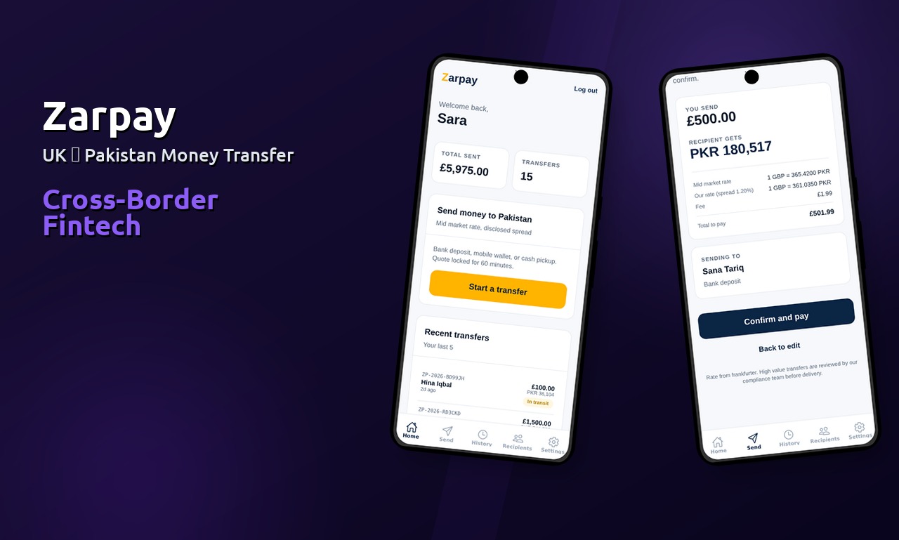 Cross-border fintech on mobile, end to end